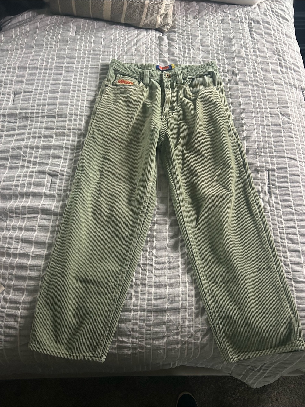 Empyre corduroy green pants